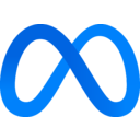 Logo společnosti Meta (Facebook)