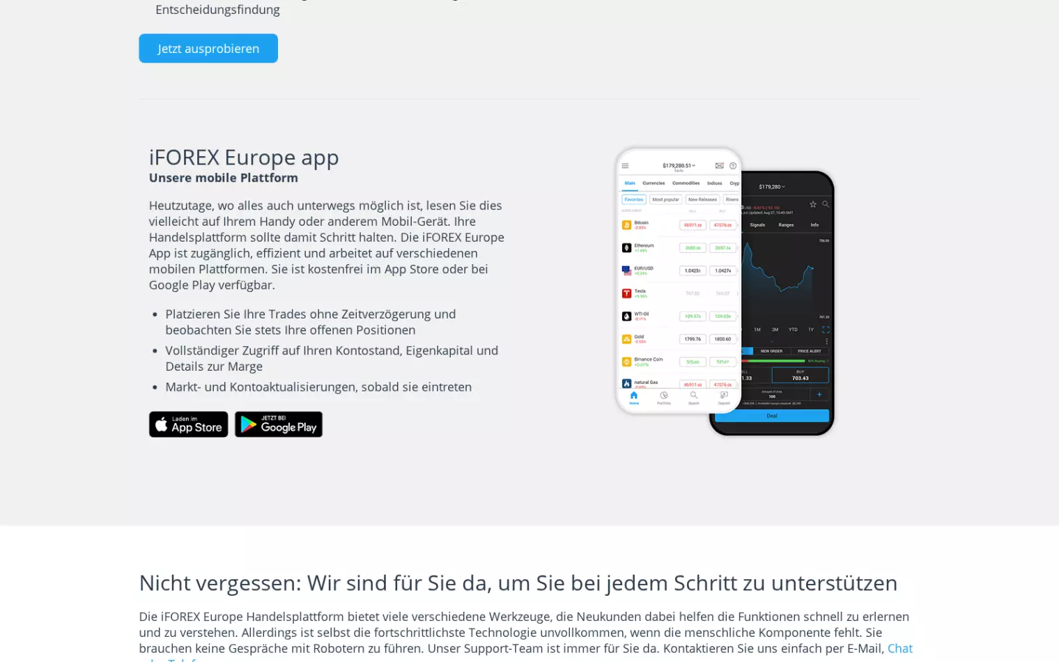 iForex – Plateforme de trading