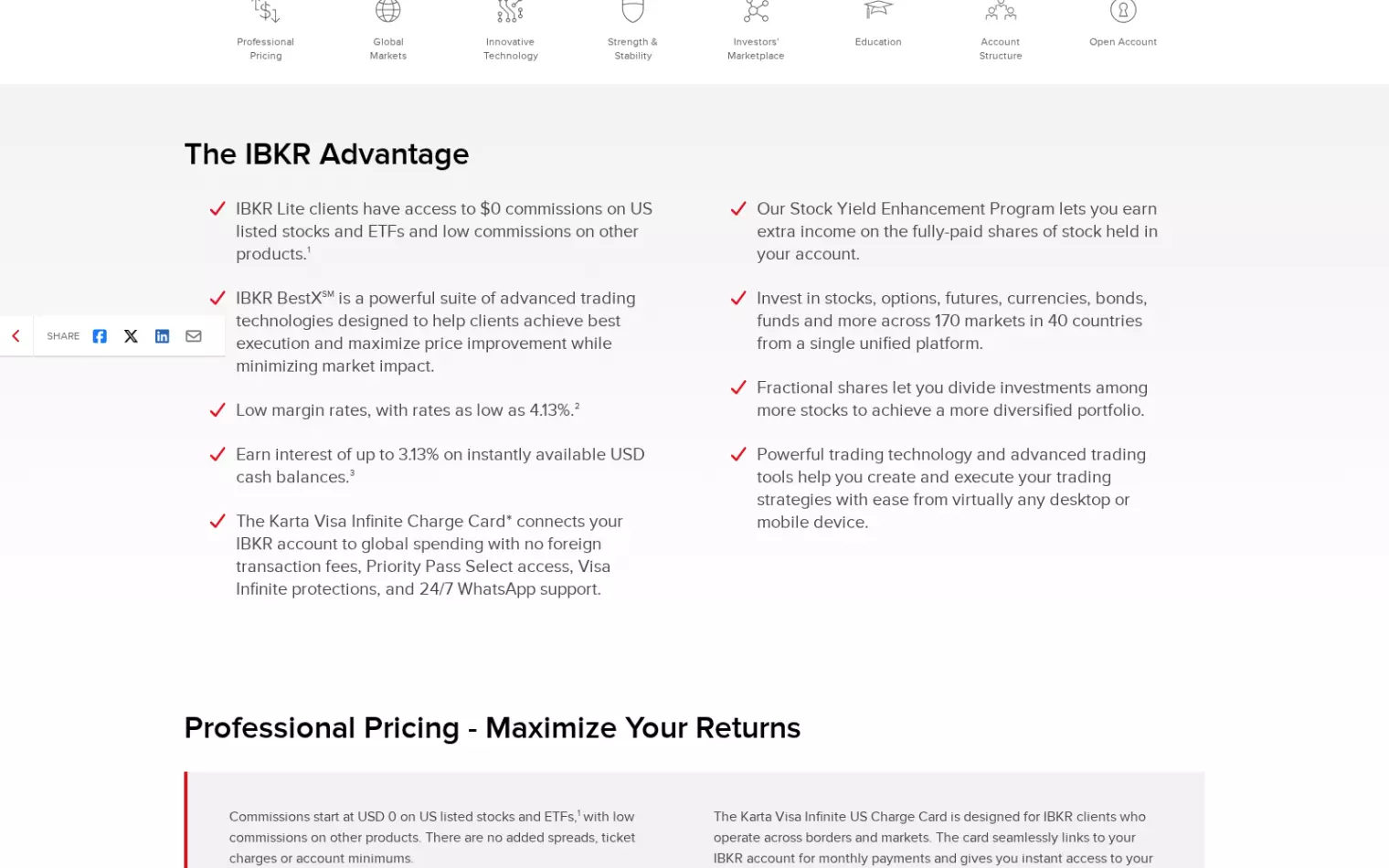 Interactive brokers – Přehled poplatků