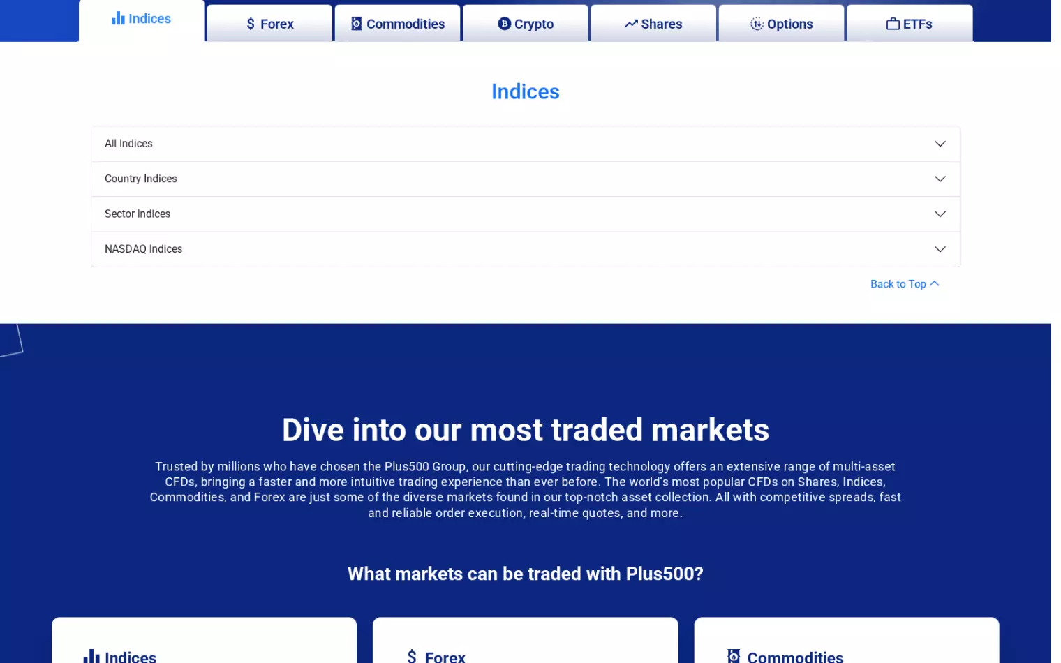 Plus500 tradable instruments – CFDs on shares, indices, commodities, forex, crypto and ETFs Plus500 tradable instruments – CFDs on shares, indices, commodities, forex, crypto and ETFs