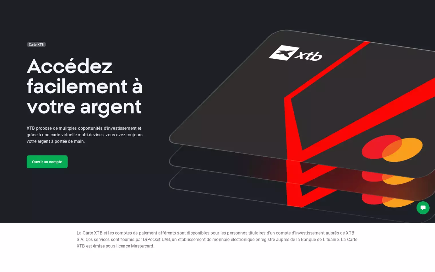 Carte multidevise XTB – carte de paiement Mastercard donnant accès à des fonds en plusieurs devises Carte multidevise XTB – carte de paiement Mastercard donnant accès à des fonds en plusieurs devises