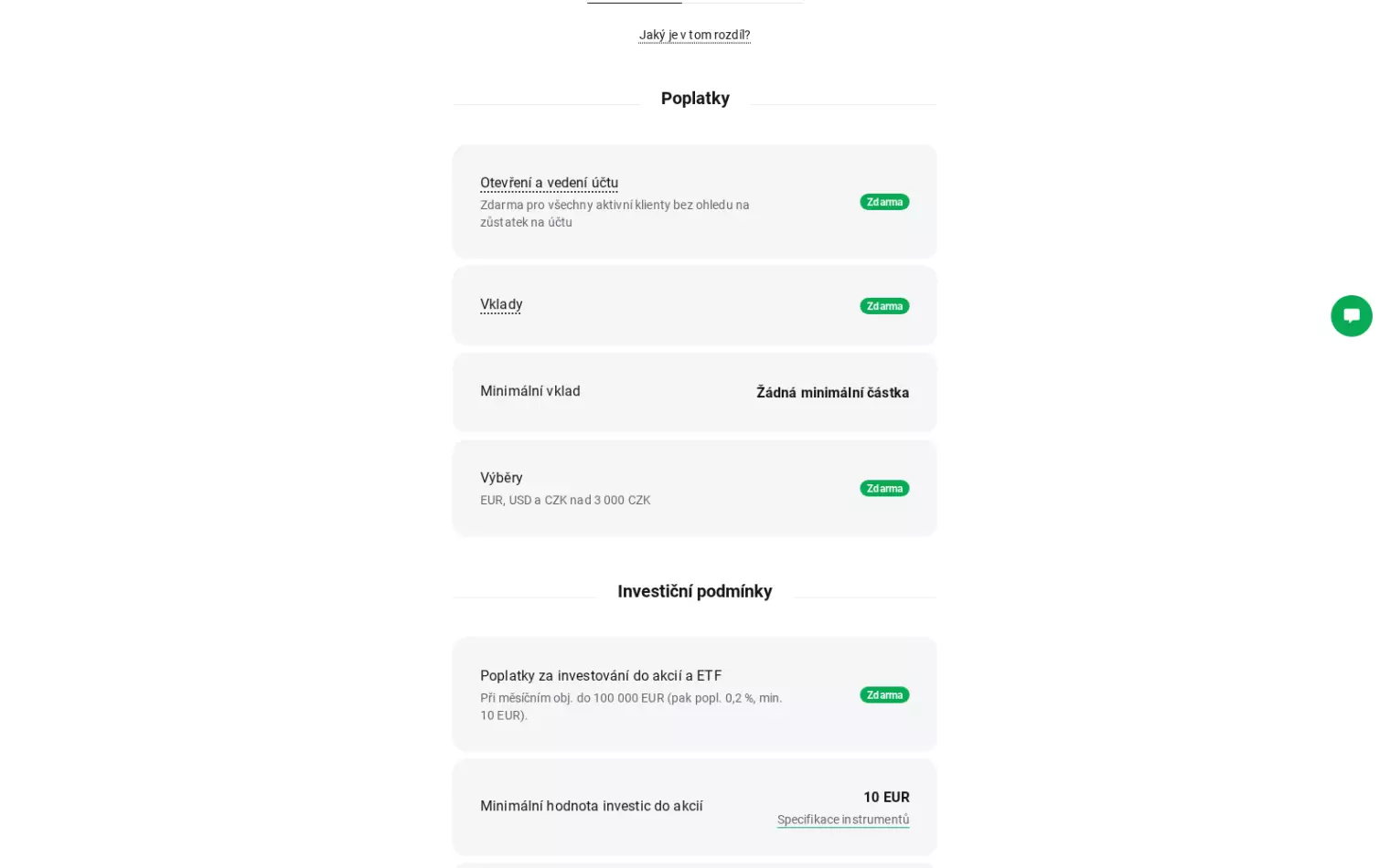 XTB poplatky – přehled cen za vedení účtu, vklady, výběry a minimální vklad