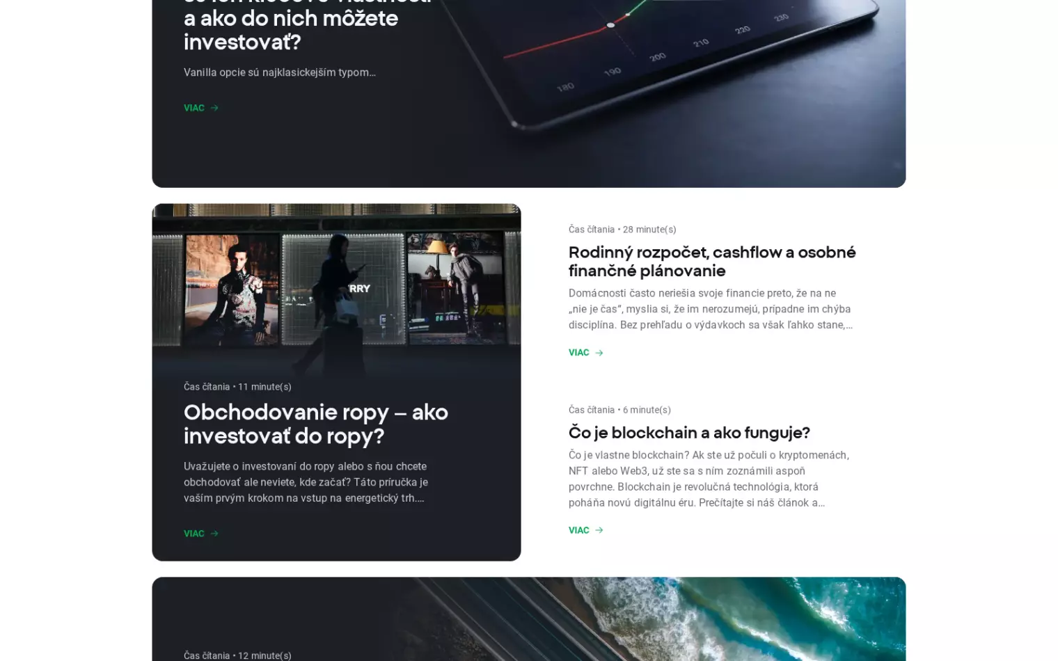 XTB vzdelávanie – karty kurzov a článkov o obchodovaní a investovaní XTB vzdelávanie – karty kurzov a článkov o obchodovaní a investovaní