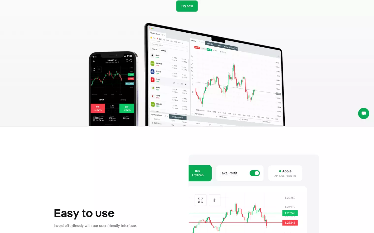 XTB xStation 5 – trading platform with price chart and market watchlist on desktop and mobile app XTB xStation 5 – trading platform with price chart and market watchlist on desktop and mobile app