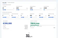 FIRE calculator — financial independence