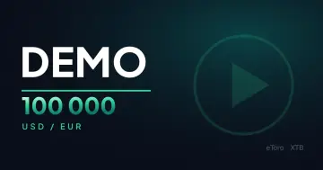 Stock demo account – practice trading with virtual money, editorial illustration