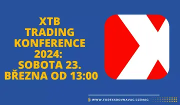 XTB Trading konference 2024:  Sobota 23. března od 13:00