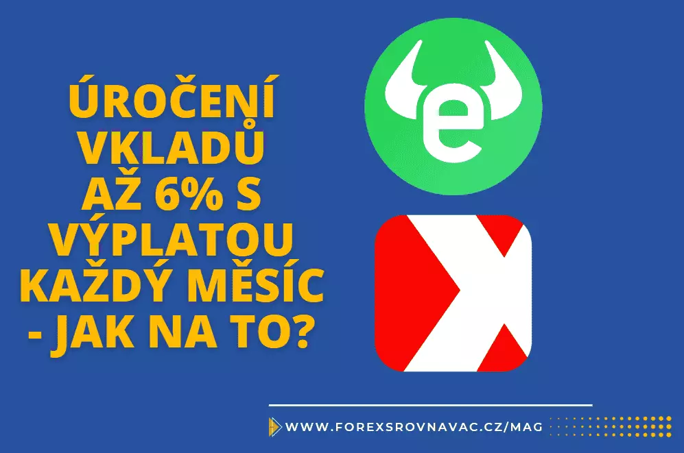 Úročení vkladů až 6% s výplatou každý měsíc - Jak na to?