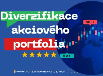 Diverzifikace pouze v rámci akciového portfolia