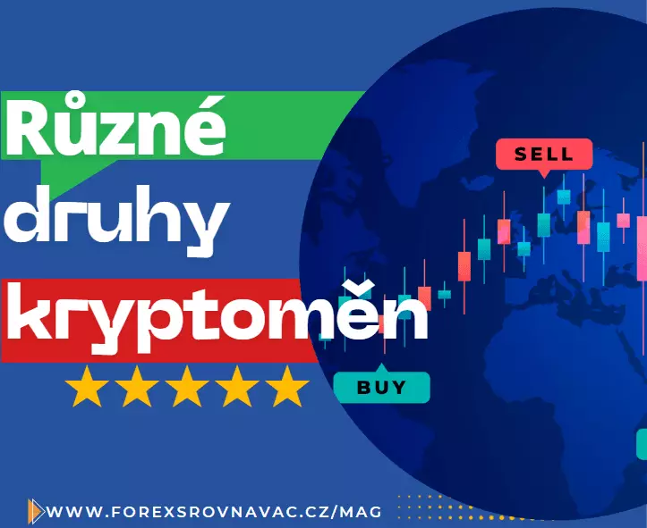 Druhy kryptoměn - různé typy pro různá využití