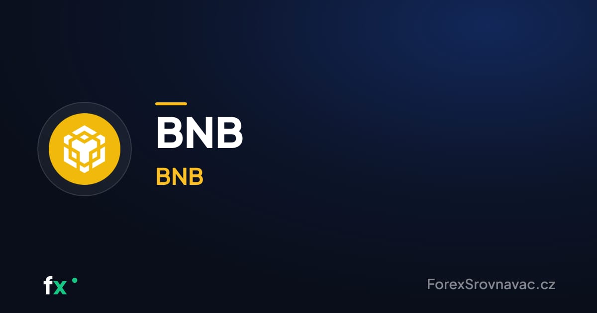 BNB kurz: graf a cena BNB v USD i CZK