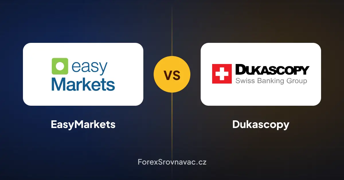 EasyMarkets vs. Dukascopy