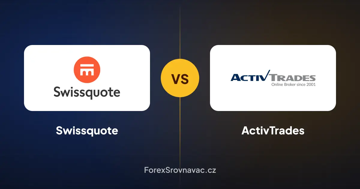 Swissquote vs. ActivTrades