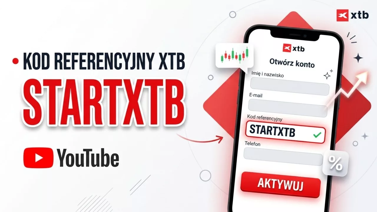 Gdzie wpisać kod referencyjny XTB STARTXTB — instrukcja wideo