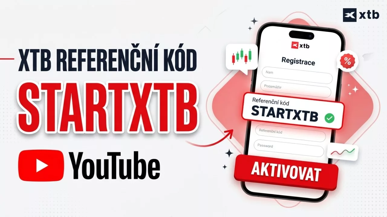 Jak použít XTB referenční kód STARTXTB — video návod