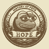 History of Pepe (HOPE) logo