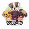 I love puppies (PUPPIES) logo
