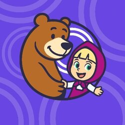 Masha and the Bear (MASHA) logo