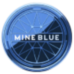 Mine Blue Mine Blue (MB) logo