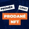 Průměrná cena prodaných NFT
