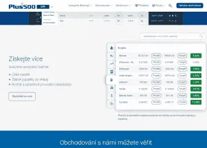 Počet CFD kryptoměn u brokera Plus500