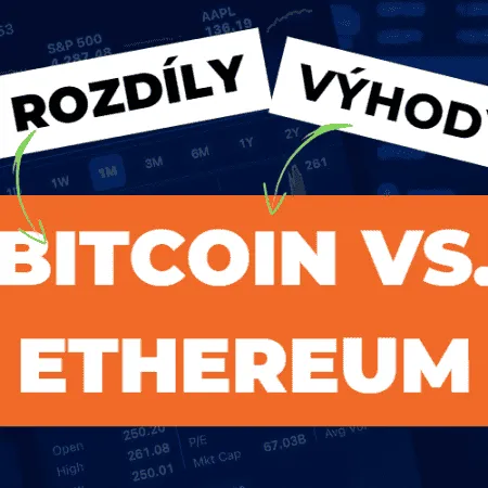Co je lepší Bitcoin nebo Ethereum? 1 a 2 na trhu kryptoměn