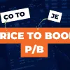 Price to Book P/B:  Akciový ukazatel, vzor, definice