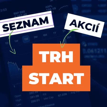 Trh START pražské burzy: Seznam akcií