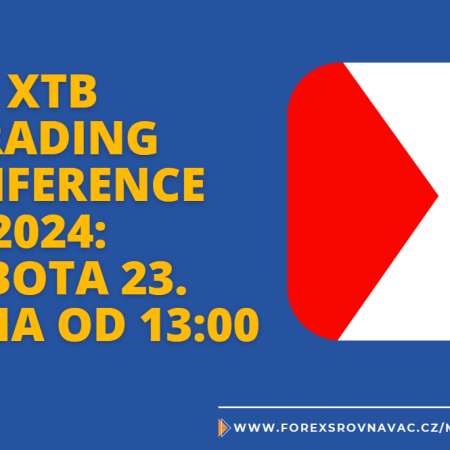 XTB Trading konference 2024:  Sobota 23. března od 13:00