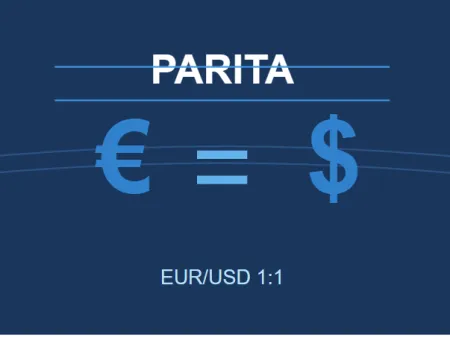 Co je to parita na měnové páru EUR/USD?