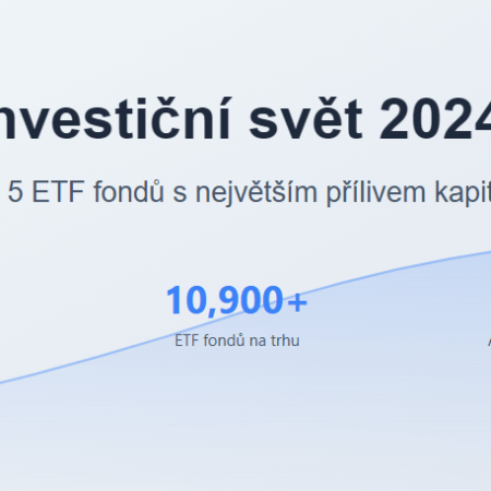 5 ETF do kterých investoři vkládají nejvíce peněz