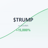 Prezident Donald Trump vypumpoval svůj memecoin na krypto plese