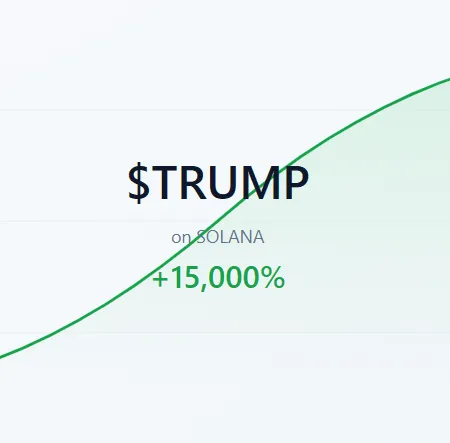 Prezident Donald Trump vypumpoval svůj memecoin na krypto plese