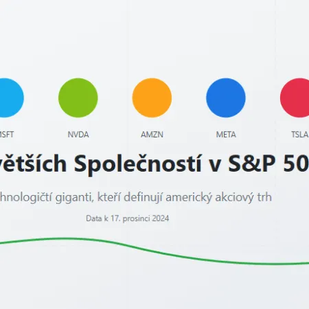 7 firem, které mají největší zastoupení v indexu S&P 500