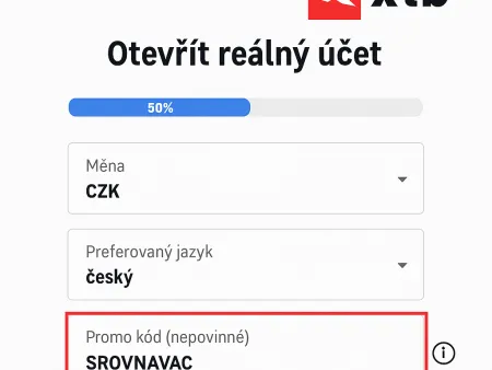 Aktuální XTB promo kód v roce 2025
