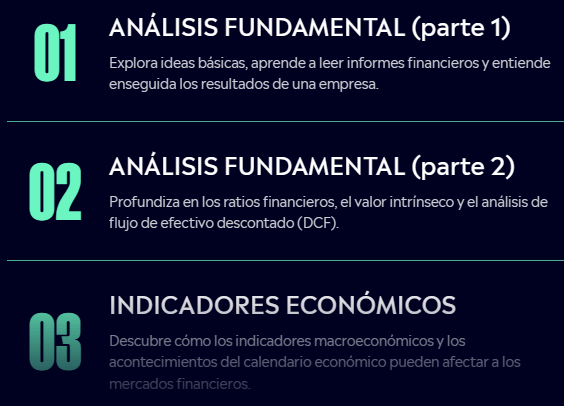 Vista previa del curso de trading de eToro