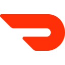 The company logo of DoorDash