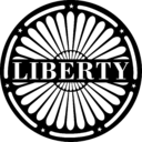 The company logo of Liberty Media