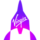 The company logo of Virgin Galactic