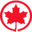 The company logo of Air Canada
