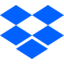 The company logo of Dropbox