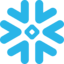 The company logo of Snowflake
