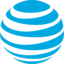 The company logo of AT&T